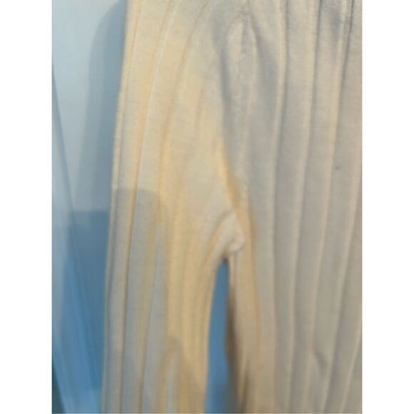 Banana republic sweater merino extra fine wool size medium off white long sleeve - Picture 5 of 5